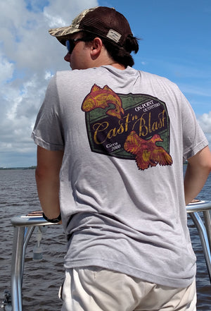 Cast n' Blast Tri-Blend T